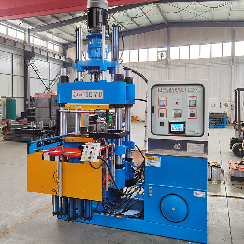 振宇全自动硫化机150吨橡胶注胶成型硫化机四柱橡胶螺杆注胶机