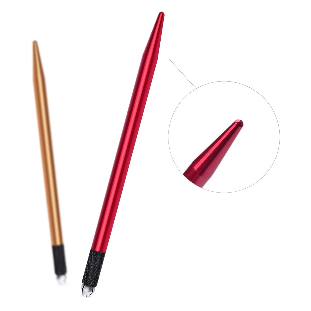 Embroidery Handmade Pen Alloy Embroidery Pen 7mm Embroidery Fog Pen God Needle Fog Eyebrow Factory Outlet Labelable