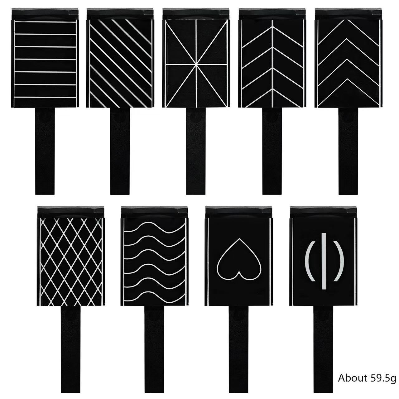 Suministro directo transfronterizo nuevo cigarro multifuncional varilla magnética arte de uñas imán de dos cabezas imán de succión fuerte de ojo de gato cinco en uno