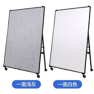 Movable magnetic felt wall drawing board easel four-foot six-foot calligraphy display traditional Chinese painting magnetic felt drawing board