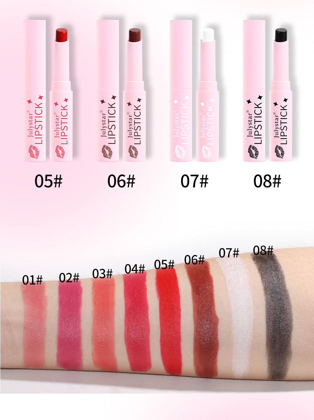 Halloween matte velvet beauty maeup fade, does not stic to cups, naturally and long-lasting moisturizing blac_voghion.com