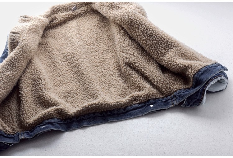 Roupas femininas Jaqueta jeans de algodão para mulheres outono e inverno curta 2024 nova jaqueta solta bf quente de algodão mais casaco de lã de cordeiro de veludo da moda_voghion.com