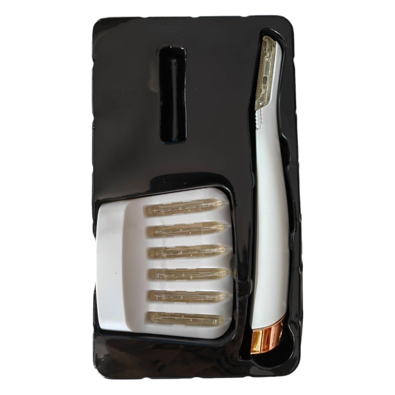 New Ladies Facial Epilator Luminous Scraper flawless dermaplane Shaving Machine Manufacturers