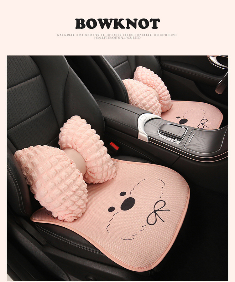 Car Seat Cushion for All Seasons, High-End Women's Summer Seat, Rear Thin Car Seat Cover, Seat Cushion, West Highland