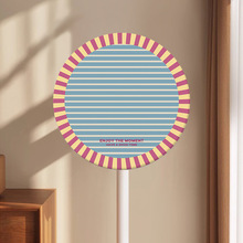 家用立式电风扇防尘罩简约韩系奶油风落地式电风扇通用防灰尘套罩