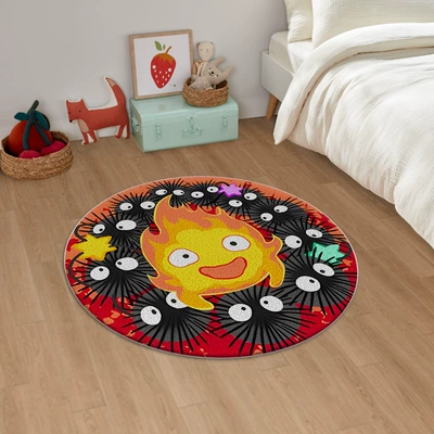 Avtomobil döşəmə paspasları | Water-Absorbent Household Toilet Non-Slip - small-flame-9-4060cm-imitation-cashmere