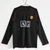 Long -sleeved Manchester United away 07/08