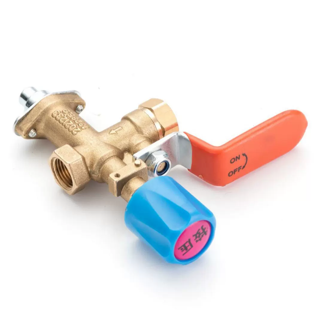 熄保球阀中低压通用液化气煤气天然气安全阀铜阀铜芯铜阀门