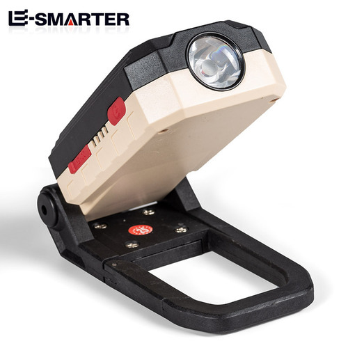 Cross-border new LED work auto repair lamp USB charging repair lamp with magnet multi-function COB bright flashlight