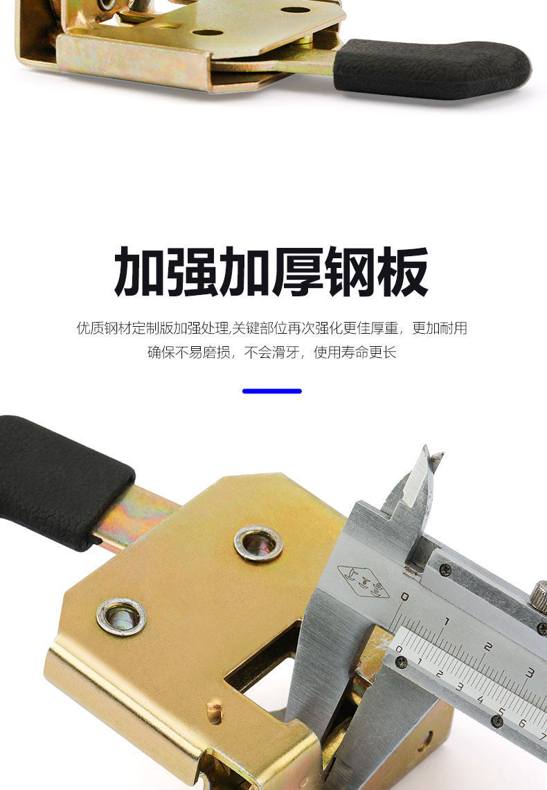 Electric Tricycle Door Lock Canopy Car Enclosed Door Lock Cylinder Door Handle Key Inner Lock Block Door Lock Assembly Universal