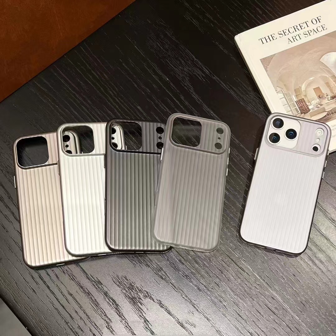 Matte Hard Shell Case For Iphone 17 And 16 Pro Max Luggage Style_voghion.com