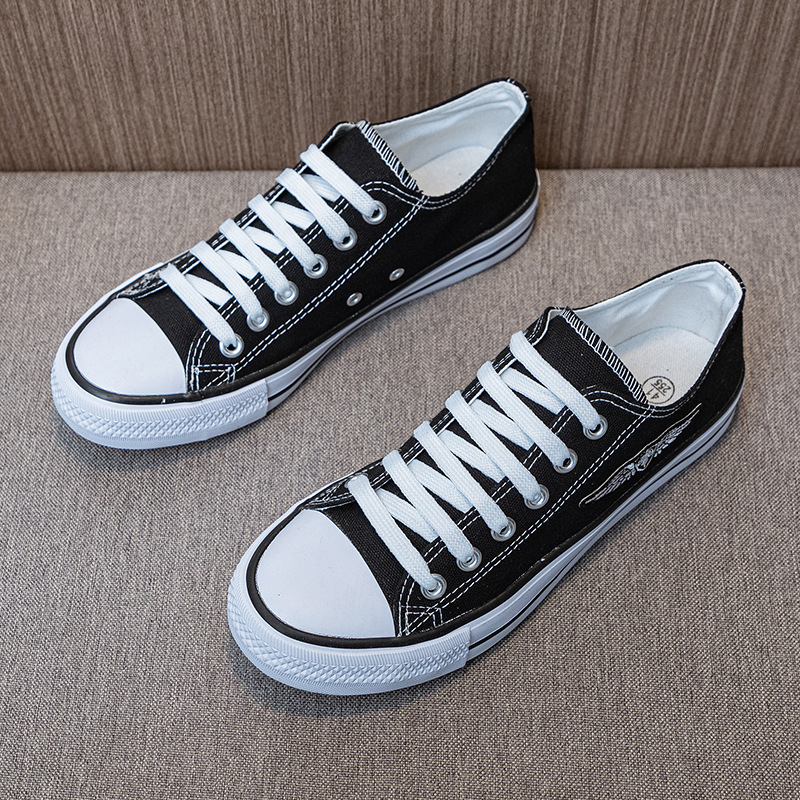 Scarpe di tela di nuovo stile da uomo S basse alla moda coreane con fondo morbido amanti singoli casual tutte le partite alla moda_voghion.com