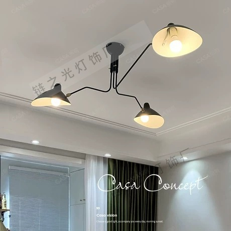 loft Industrial Long Arm Wall Lamp Nordic Style Modern Simple Duckbill Bedroom Creative Living Room Chandelier