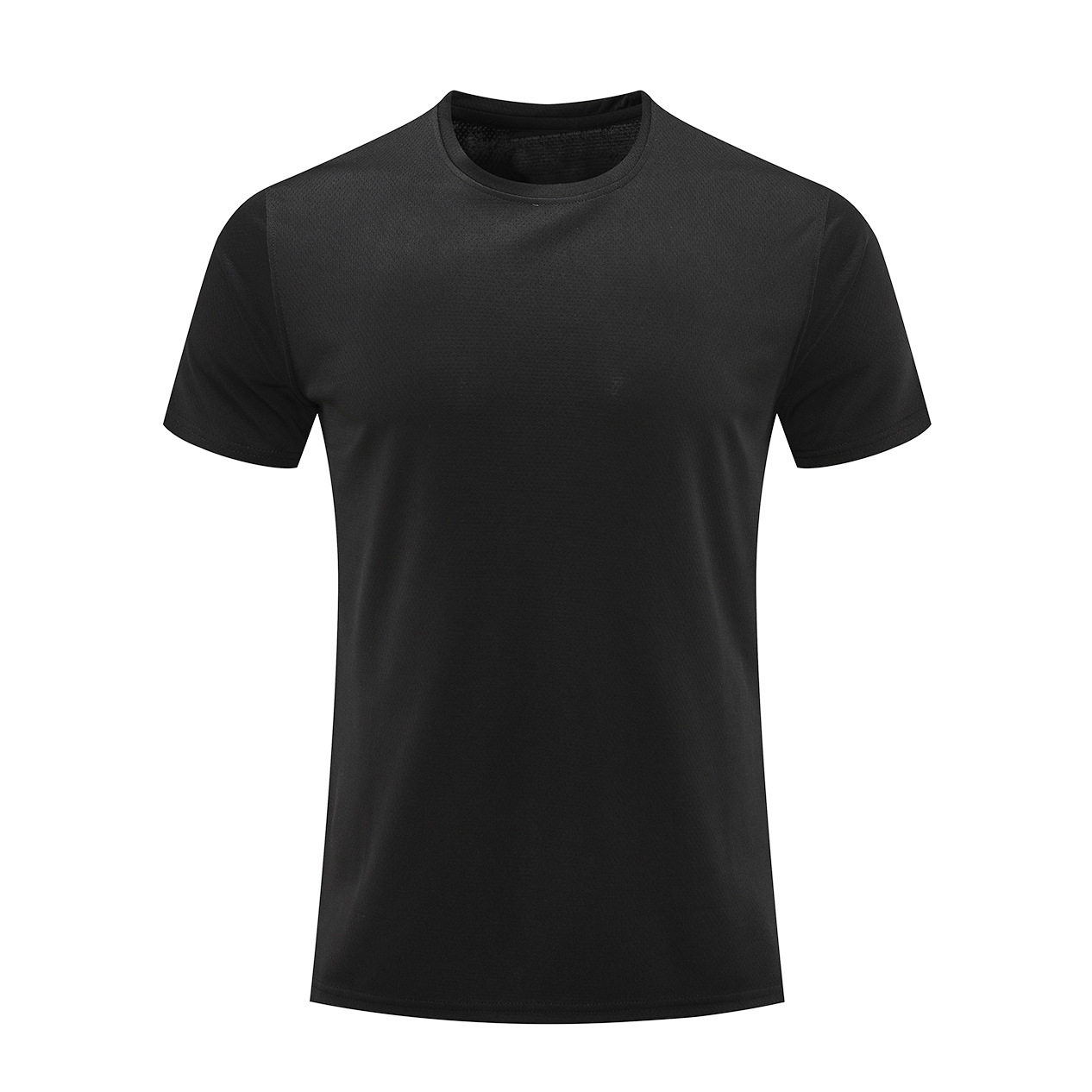 Hombre deportivo ocio mangas cortas T gran agujero de ventilación color combinado ropa de trabajo de secado rápido impresión logotipo camiseta ropa deportiva fitness