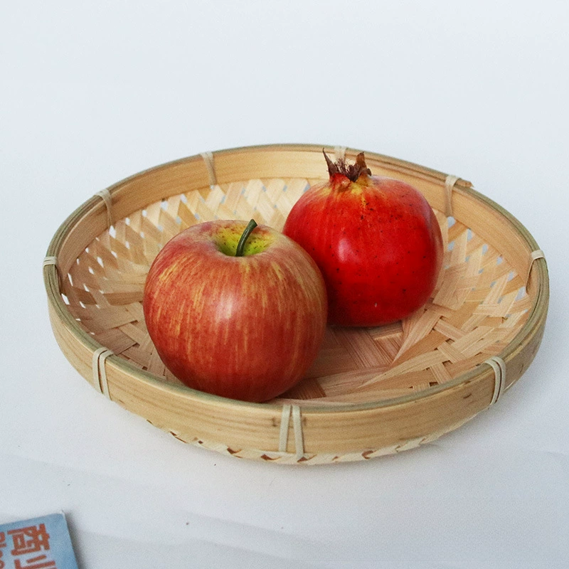 Плетёная корзина из бамбука, корзина для хлеба, паровые булочки, кухонная гостиная для хранения и приготовления пищи, бамбуковые корзины