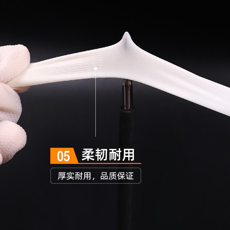 ✅手指套加大号麻点防滑耐磨一次性加厚橡胶点钞翻书足疗大码护指