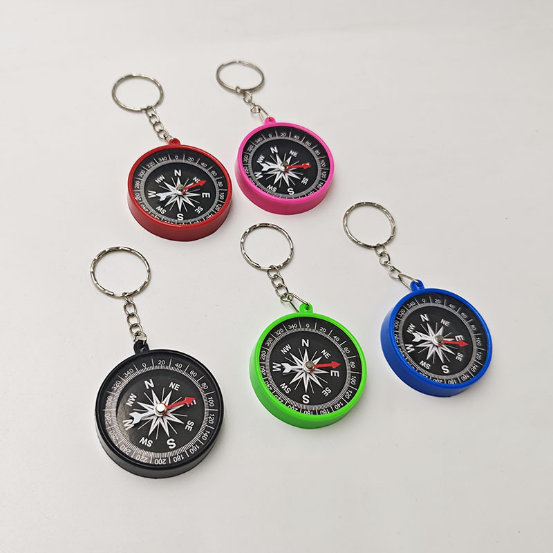 Teaching stationery compass student children outdoor keychain…