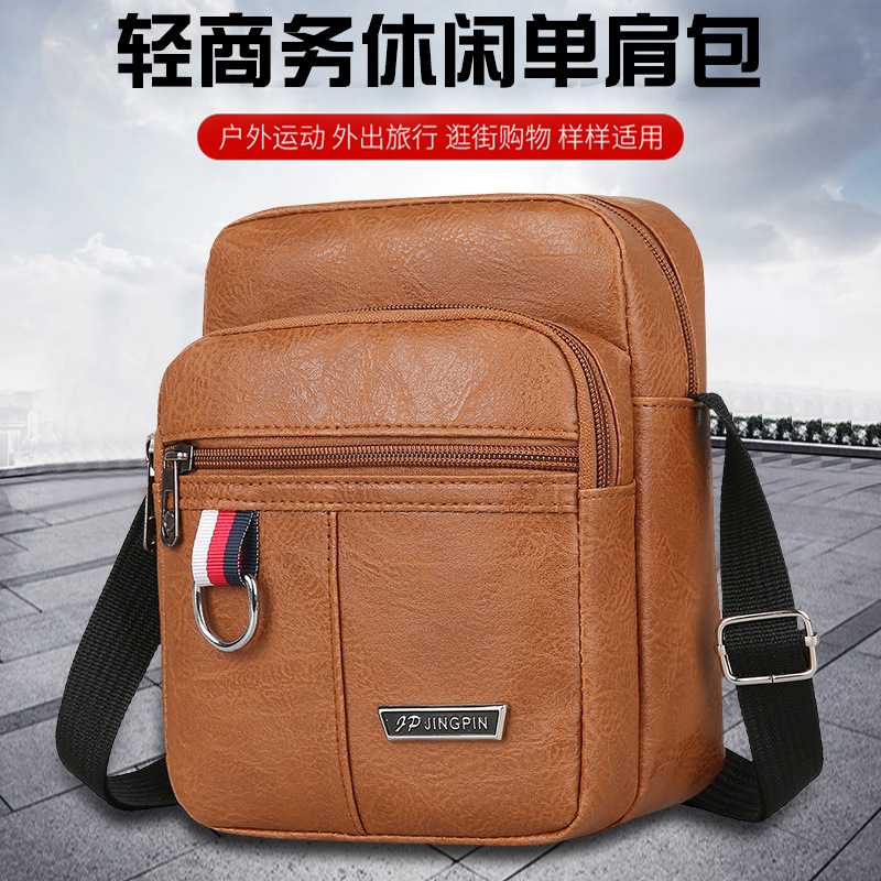 Manufacturer recommend generation Japanese and Korean new business messenger bag Shoulder Bag Men's bag vertical men's casual phone bag