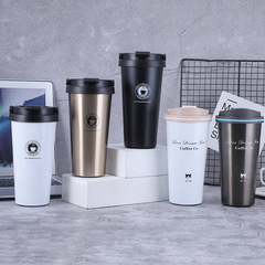 American stainless steel coffee cup, car travel portable cup, business and home insulation cup, gift coffee cup, foreign trade cup