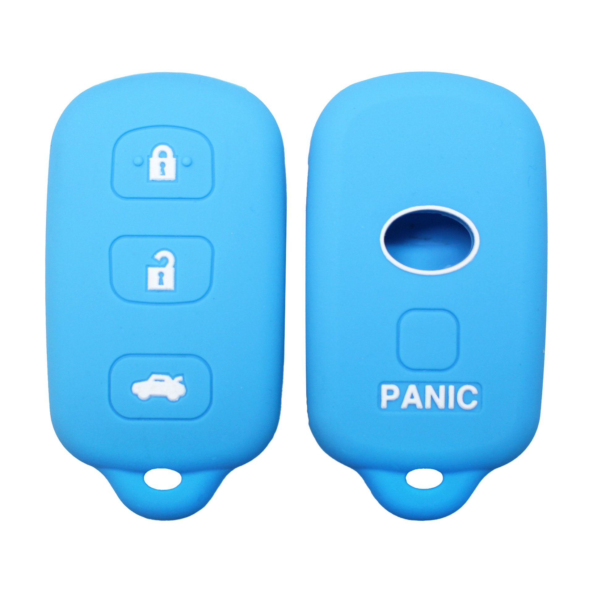 Car Key Silicone Cover Suitable for Toyota Remote Control Sheath Silicone Key Bag Car Remote Control Bag Cover