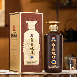 联泰烧坊酒贵州茅台镇酱香型白酒瓶装53度粮食酒高粱老酒批发直销