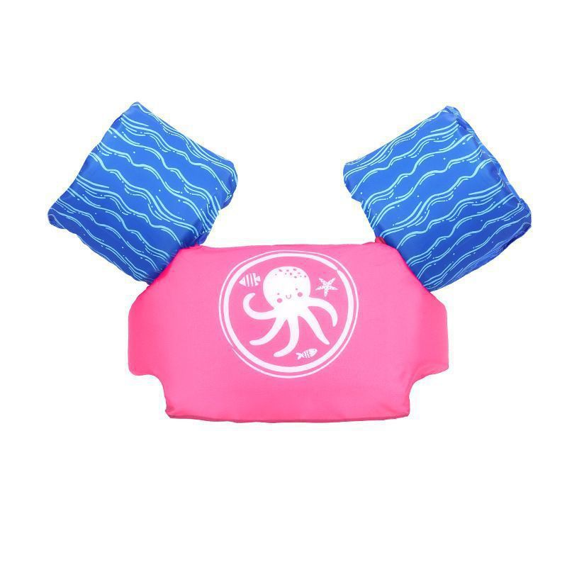 **핑크 부력 재킷(이 모델만 팽창이 필요하지 않음) - 사이즈 S 5-12.5kg **