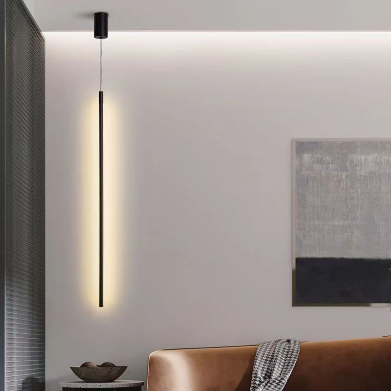 Warm living room background wall chandelier led modern light luxury simple entrance bar table lamp fishing line bedroom bedside lamp Warm living room background wall chandelier led modern light luxury simple entrance bar table lamp fishing line bedroom bedside lamp