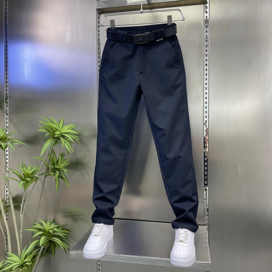 5er-Pack Herren-Herbstmode, Freizeithosen, schmal zulaufendes, gerades Bein, lockere Haremshosen, mittelschweres, nicht dehnbares Material, maschinenwaschbar_voghion.com