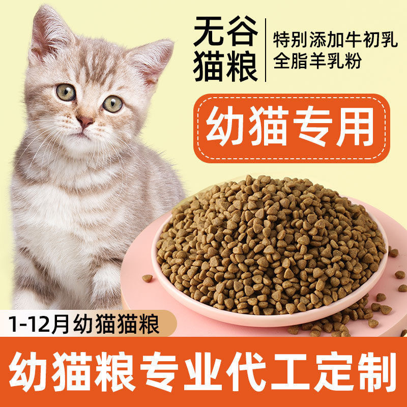 Special Cat Food for Kittens from 1 to 3-4-12 Months, Small Package of Freeze-Dried Cat Food, Regular Size, 2.5kg 5kg Packs Special Cat Food for Kittens from 1 to 3-4-12 Months, Small Package of Freeze-Dried Cat Food, Regular Size, 2.5kg 5kg Packs