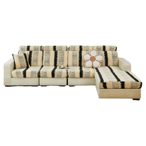 Sofa Cover 2024 New Autumn/Winter Thick Plush Fleece Sofa Cover Elastic Full Back Support Sofa Cushion