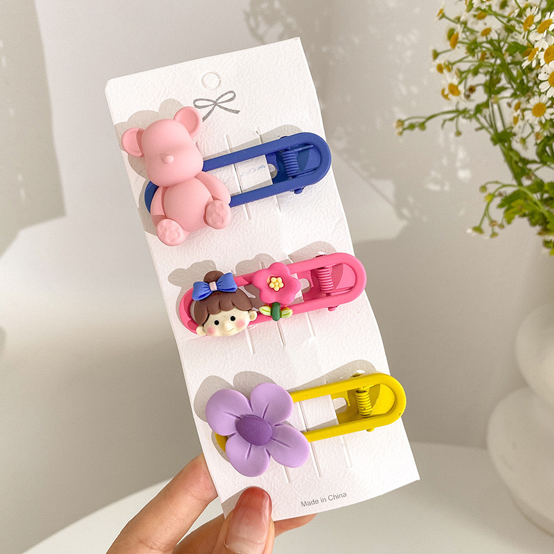 Perder dinero, limpiar el inventario, horquilla para niños al por mayor, horquilla para niñas, pinza lateral de flequillo para niñas, horquilla rota, accesorios para el cabello lindos