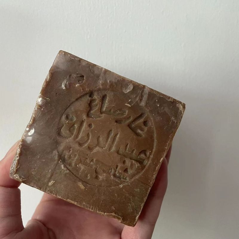 10年熟成石鹸 40月桂 黒石鹸 シリア古石鹸 オリーブオイル ローレルオイル 手作り石鹸 洗顔・入浴用|undefined