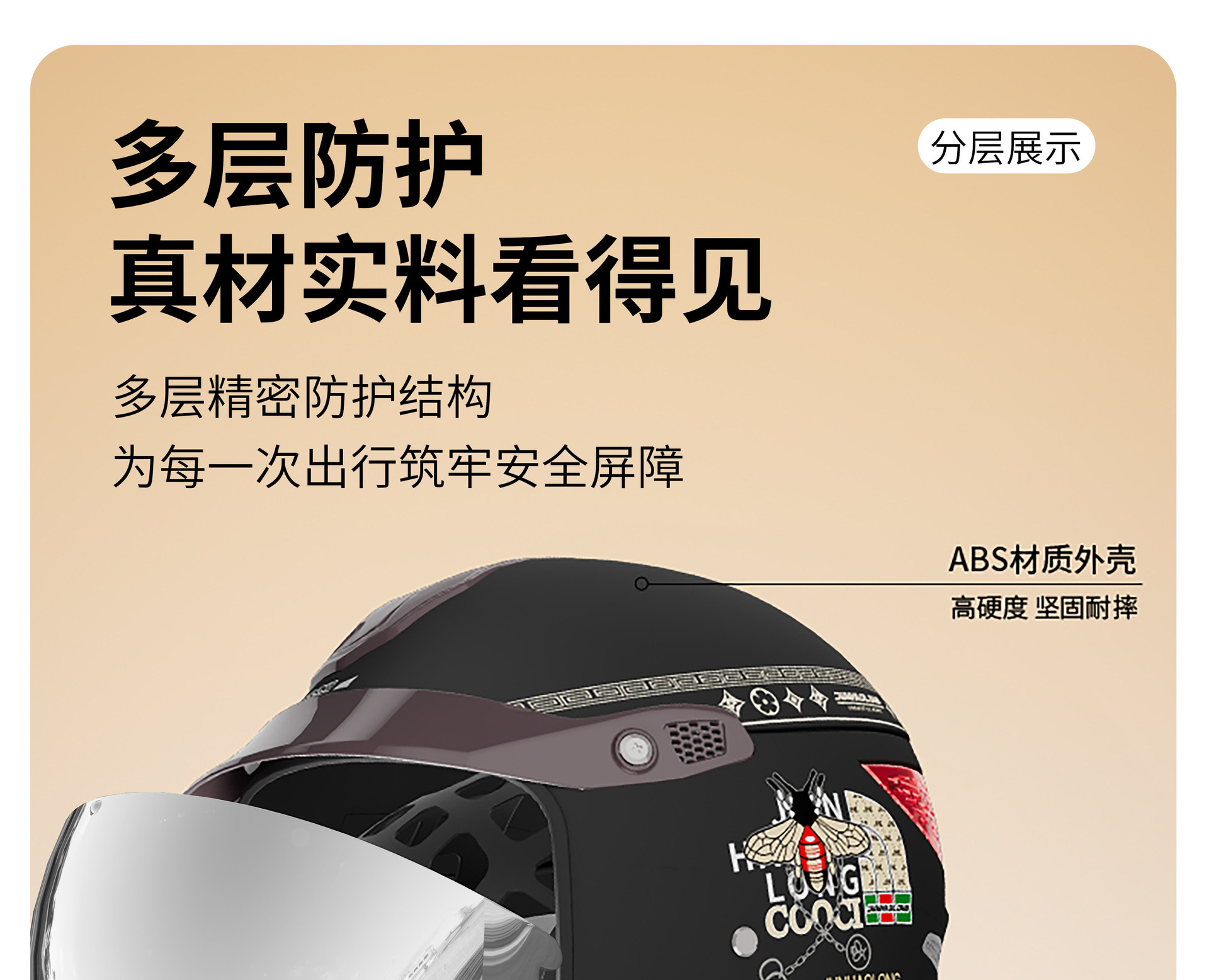 3C Certified Electric Vehicle Helmet with Internal Push-Type Hidden Design, Unisex, All-Season Half Helmet, Silver-Plated Cycling Safety Helmet for Delivery
