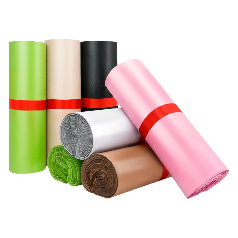 Colorido nuevo material bolsa de embalaje logística expreso bolsa de embalaje fábrica en stock venta al por mayor bolso expreso impermeable bolsa expreso