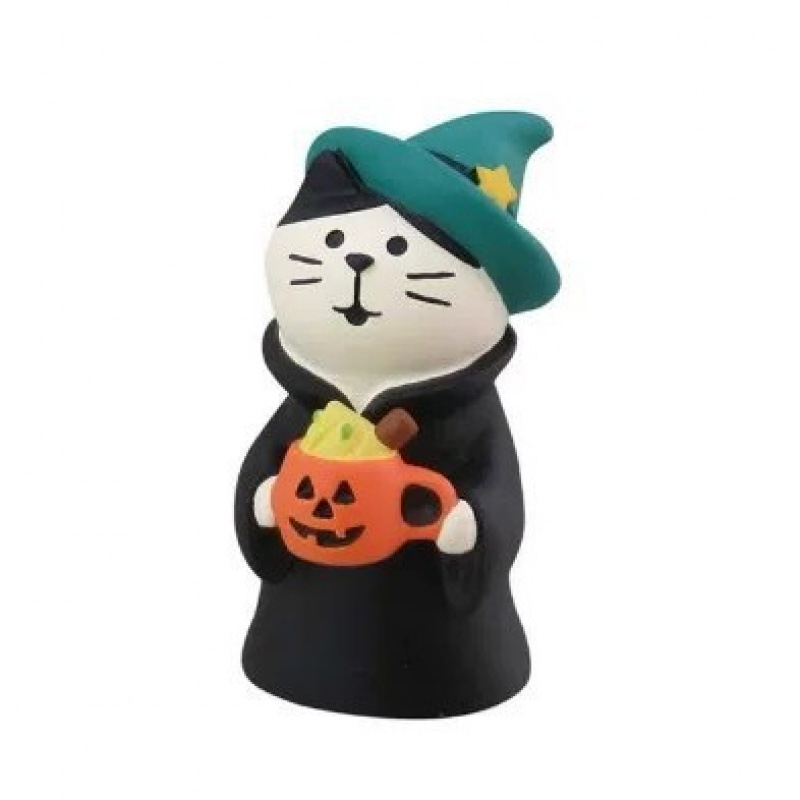 호박 마녀 고양이