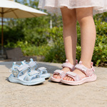 26-37码2026新款中童鞋儿童凉鞋韩版上线魔术贴女童沙滩鞋5720