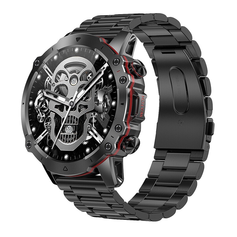 New Ak56 Smart Watch with Bluetooth Calling, 1.43-Inch Screen, Heart Rate and Blood Pressure Monitoring, Outdoor Triple-Protection, and Multiple Sports Modes New Ak56 Smart Watch with Bluetooth Calling, 1.43-Inch Screen, Heart Rate and Blood Pressure Monitoring, Outdoor Triple-Protection, and Multiple Sports Modes
