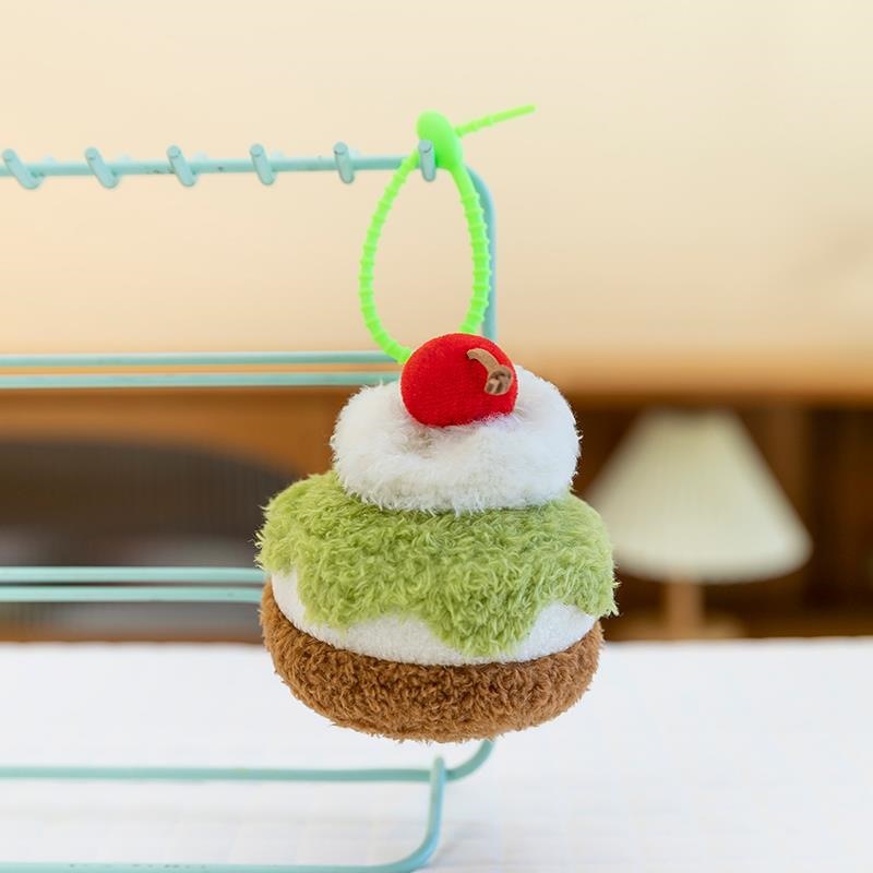 Nuevo sándwich divertido lindo muñeca de pastel muñeca decoración colgante peluche postres juguetes adornos de automóviles