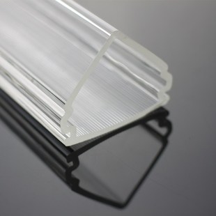 Changzhou Zhongyun Pmma Transparent Acrylic U-Shaped Tube Plexiglass Transparent Round Tube Can Be Cut and Processed as Customized