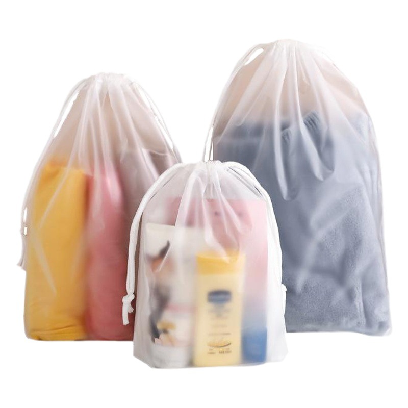 Ropa interior Zapatos Ropa organización cordón bolsa esmerilado bolsa impermeable ropa zapatos bolsa de embalaje bolsa de almacenamiento de viaje