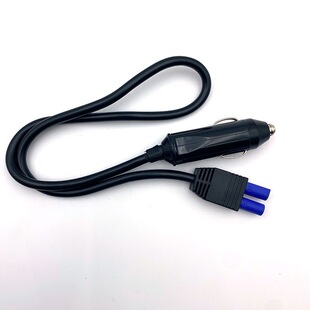 Ec5 High-Frequency Terminal Wire Factory Supplies Pvc Insulated Female Connector to Cigarette Lighter Connection Cable with Fuse Power Supply