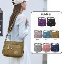 潮流出行斜挎包轻便防水尼龙布包大容量女士单肩包休闲逛街通勤包