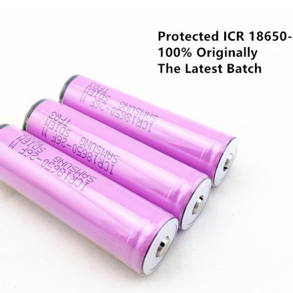 三星18650 2600mah26f/fm/jm 3.7v带保护板锂电池 手电筒锂电池