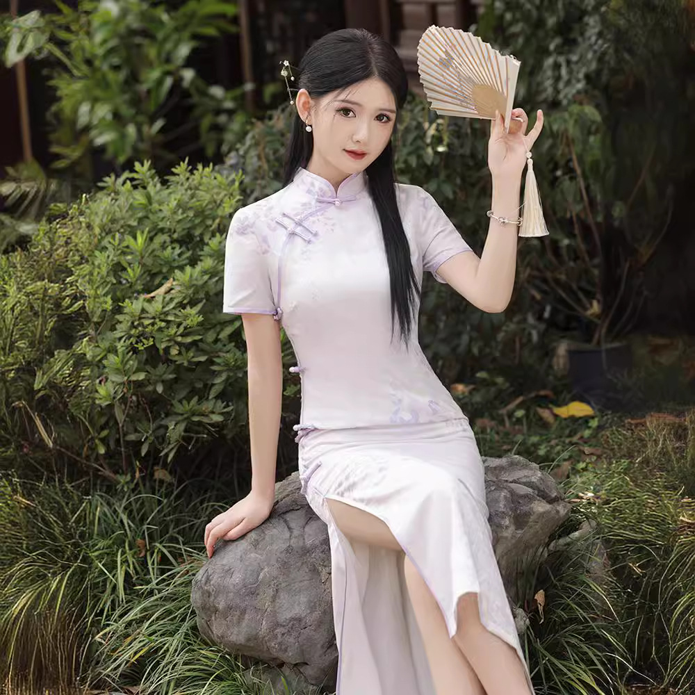 Summer retro cheongsam