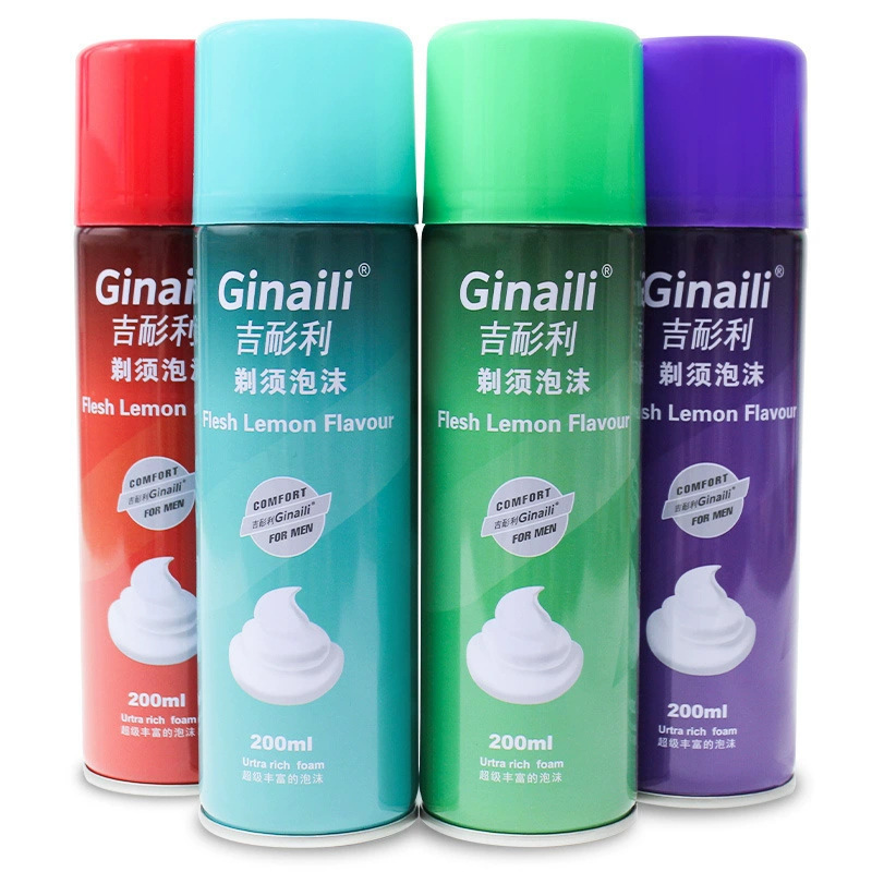 Shaving Foam Large Bottle Manual Lubricating Gel Softening Shaving Cream Beard Softening Beard Safe Use Bottled Foam