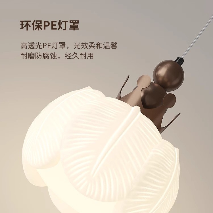 [Seleccionado cuidadosamente] Lámpara de techo de pasillo de viento crema, lámpara de pared de flores creativas, candelabro de cabecera, lámpara de araña moderna simple