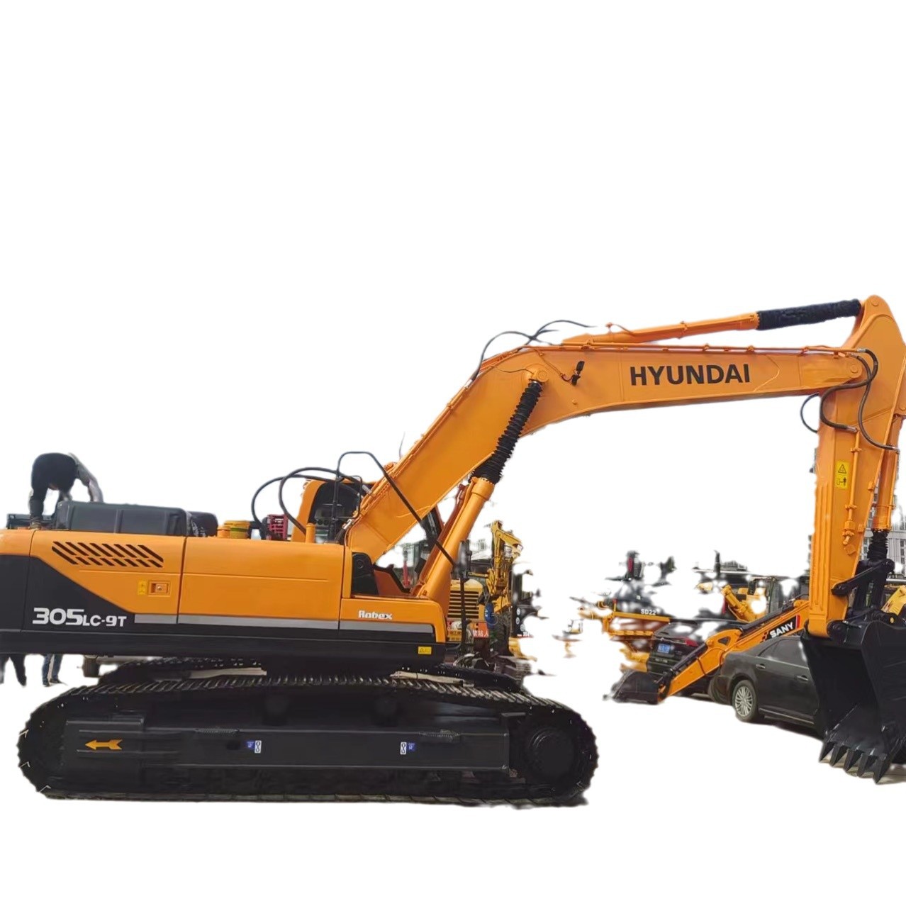 Exportación al extranjero línea de segunda mano moderna 305 - 9 220 - 9 210 225 - 9 - 9S excavadora