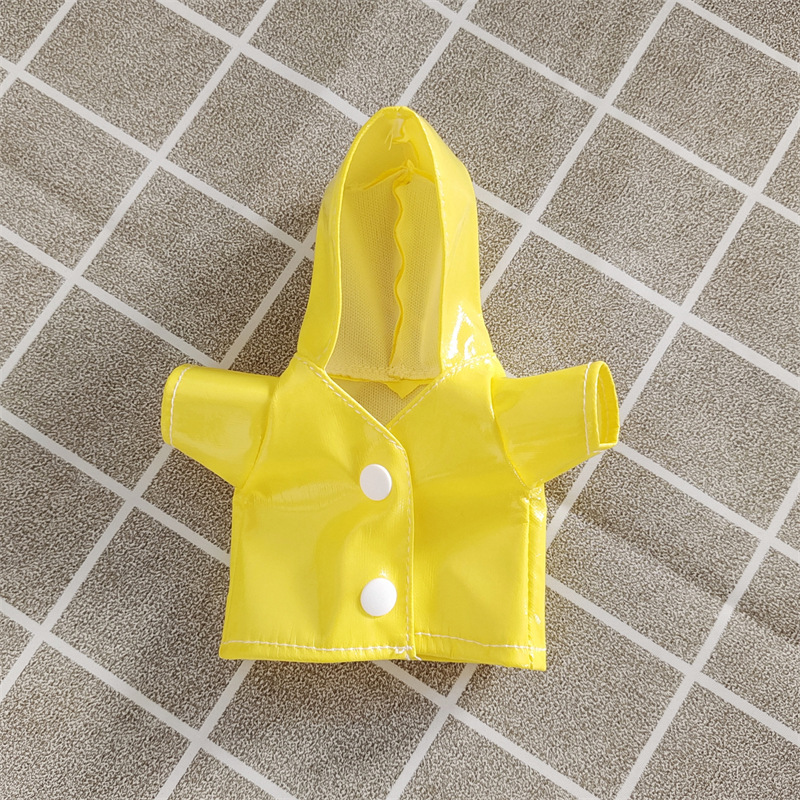 Venta caliente perro cabeza 14cm muñeco de peluche suéter colección de accesorios de ropa rabu ropa spot al por mayor