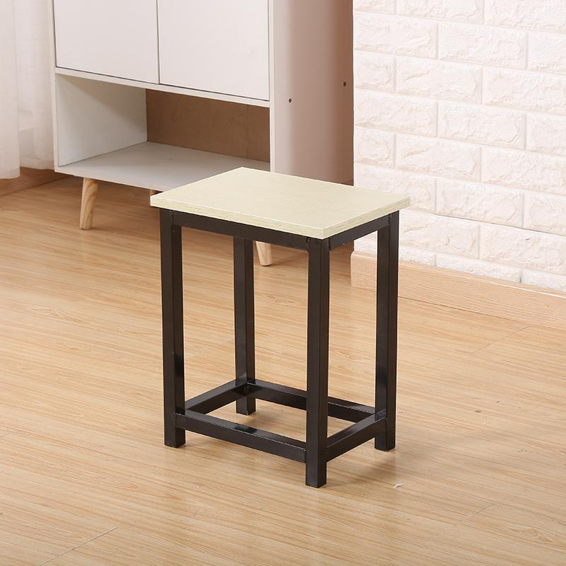 Taburetes de silla gruesa para estudiantes adultos taburetes altos para reuniones de dormitorio capacitación taburetes de comedor taburetes de color simple