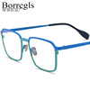 Fashionable square retro glasses, optics